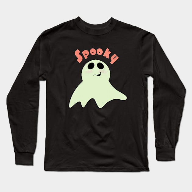 Spooky Ooky Long Sleeve T-Shirt by VultureVomitInc